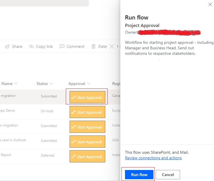 Trigger Flow On Selected Listitem From Sharepoint View Create Button With Json Column - Space Patterns - Stunning HD Collection